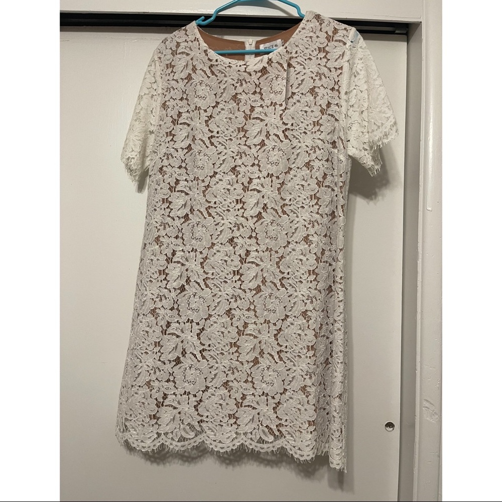 White Lace Dress